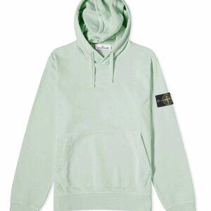 Stone Island Compass-motif cotton jersey hoodie